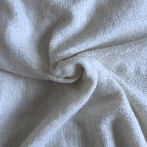 Ivory Short Sleeve Knit Sweater Youth 12–14 Fits Women’s XS/S Soft Pullover - Picture 3 of 5